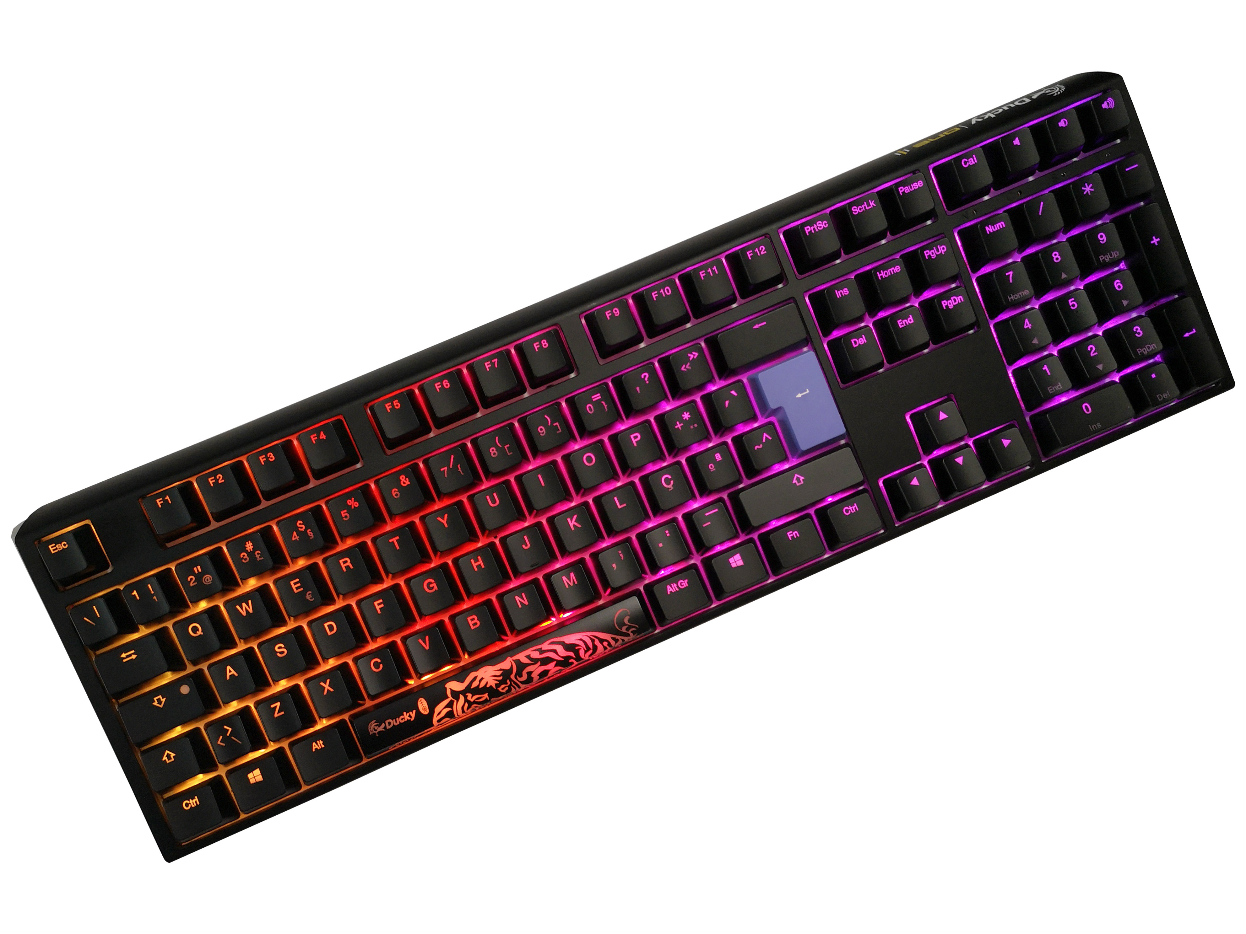 Teclado Ducky ONE 3 Classic Full-Size, Hot-swappable, MX-Silent Red, RGB, PBT - Mecnico PT 2